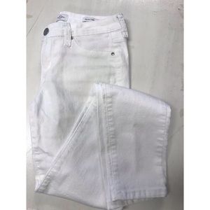 jessica simpson kiss me super skinny jeans white